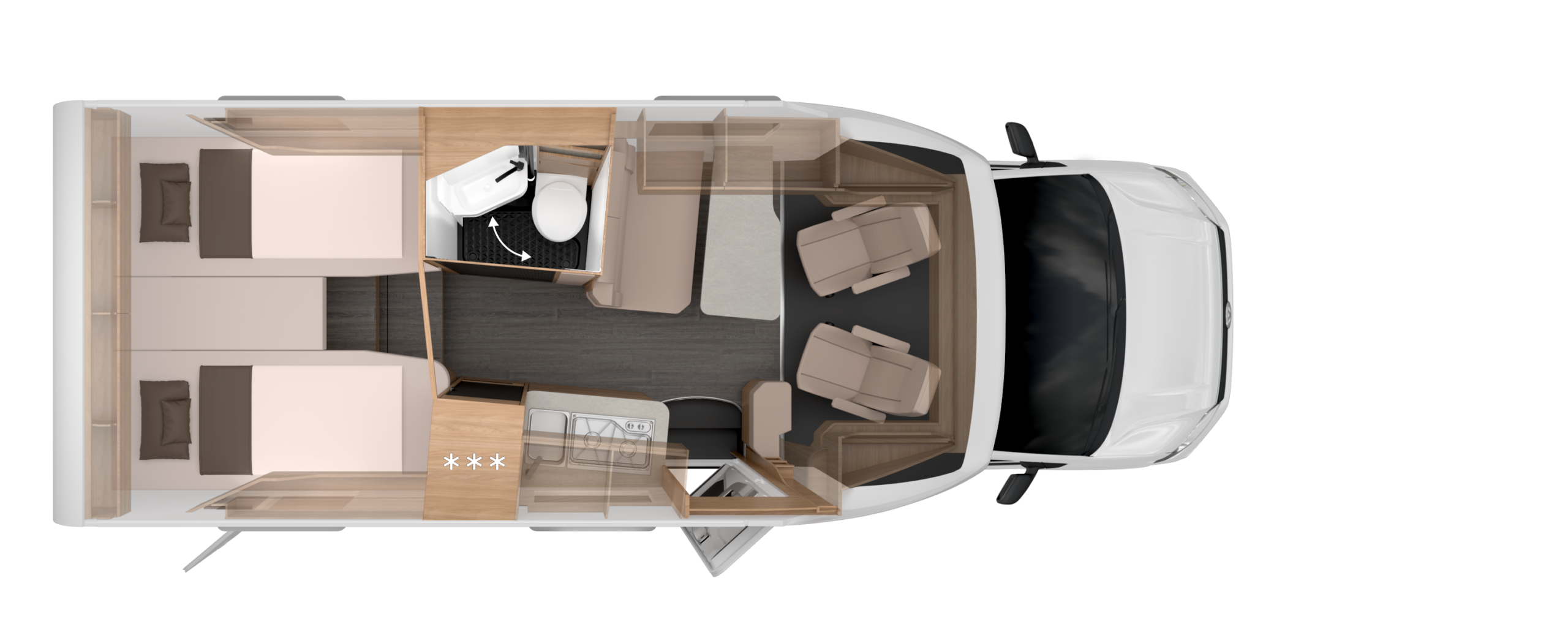 KNAUS SKY TI VW 650 MEG - Swart Campers KNAUS SKY TI 650 MEG PLATINUM SELECTION